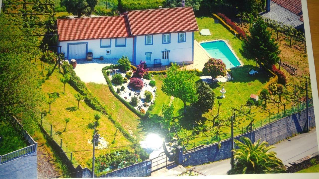 Casa Tarrio Con Piscina - Santiago De Compostela Villa Boqueixon ภายนอก รูปภาพ
