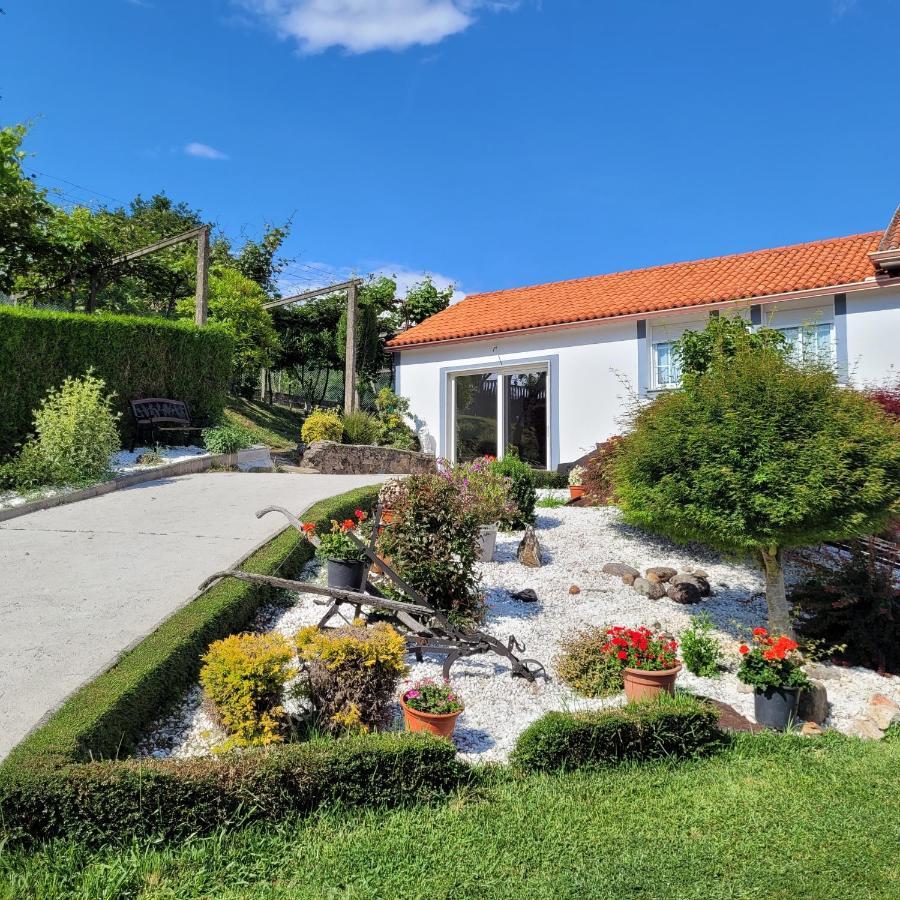 Casa Tarrio Con Piscina - Santiago De Compostela Villa Boqueixon ภายนอก รูปภาพ