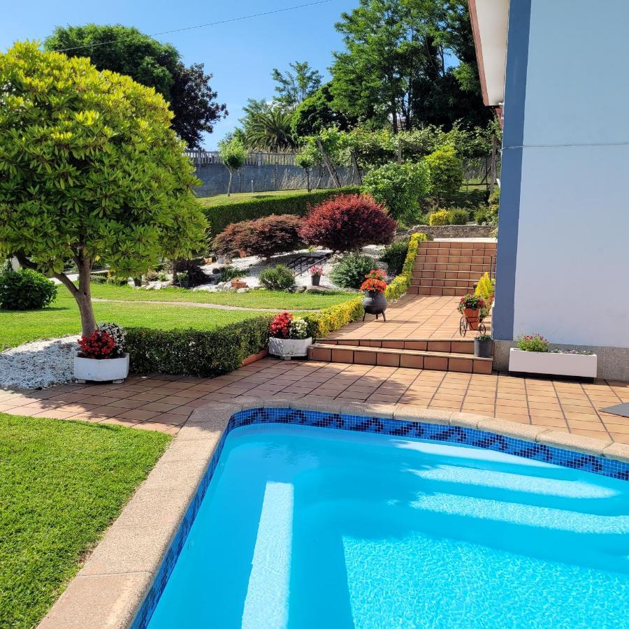 Casa Tarrio Con Piscina - Santiago De Compostela Villa Boqueixon ภายนอก รูปภาพ
