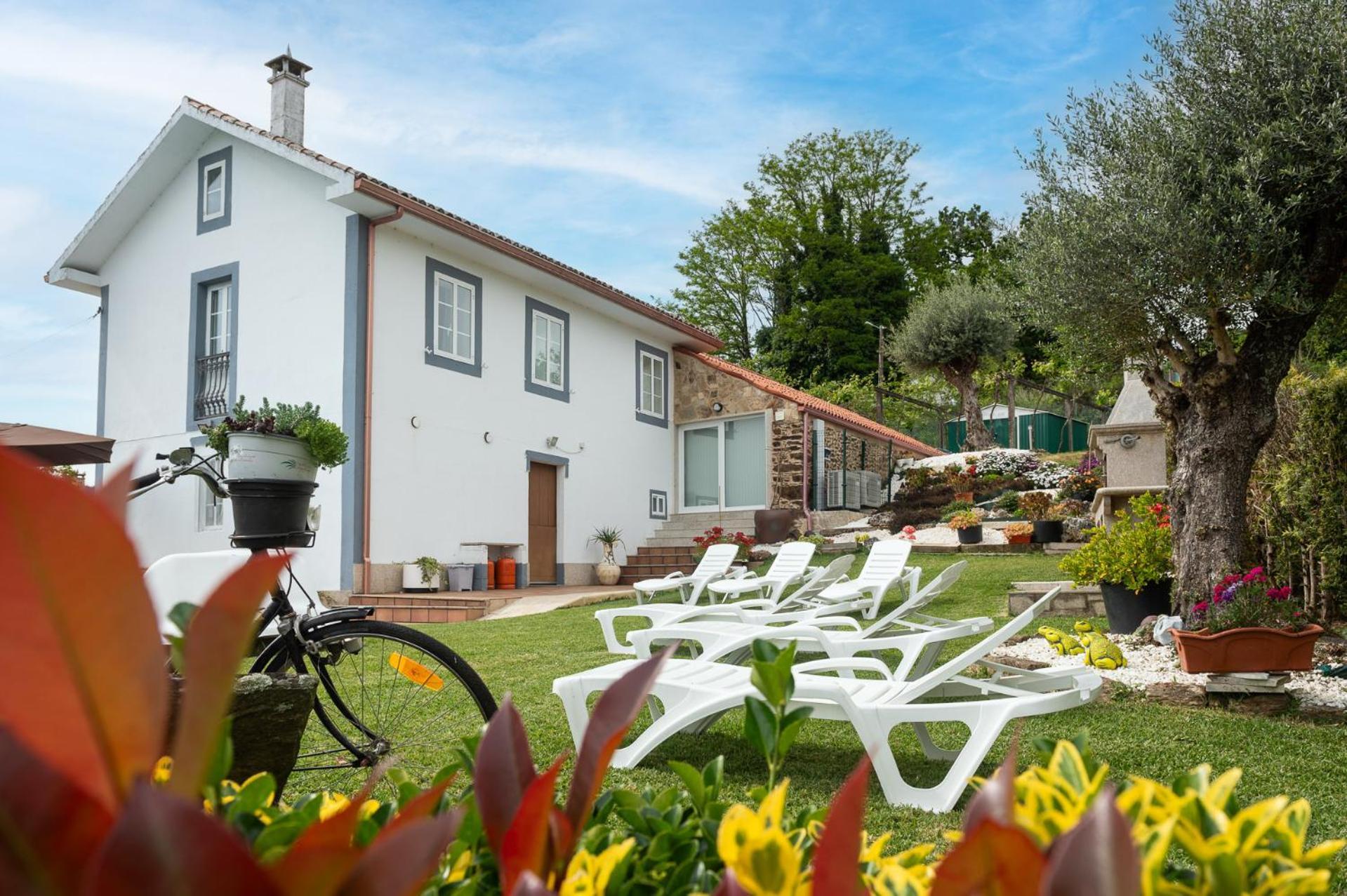 Casa Tarrio Con Piscina - Santiago De Compostela Villa Boqueixon ภายนอก รูปภาพ