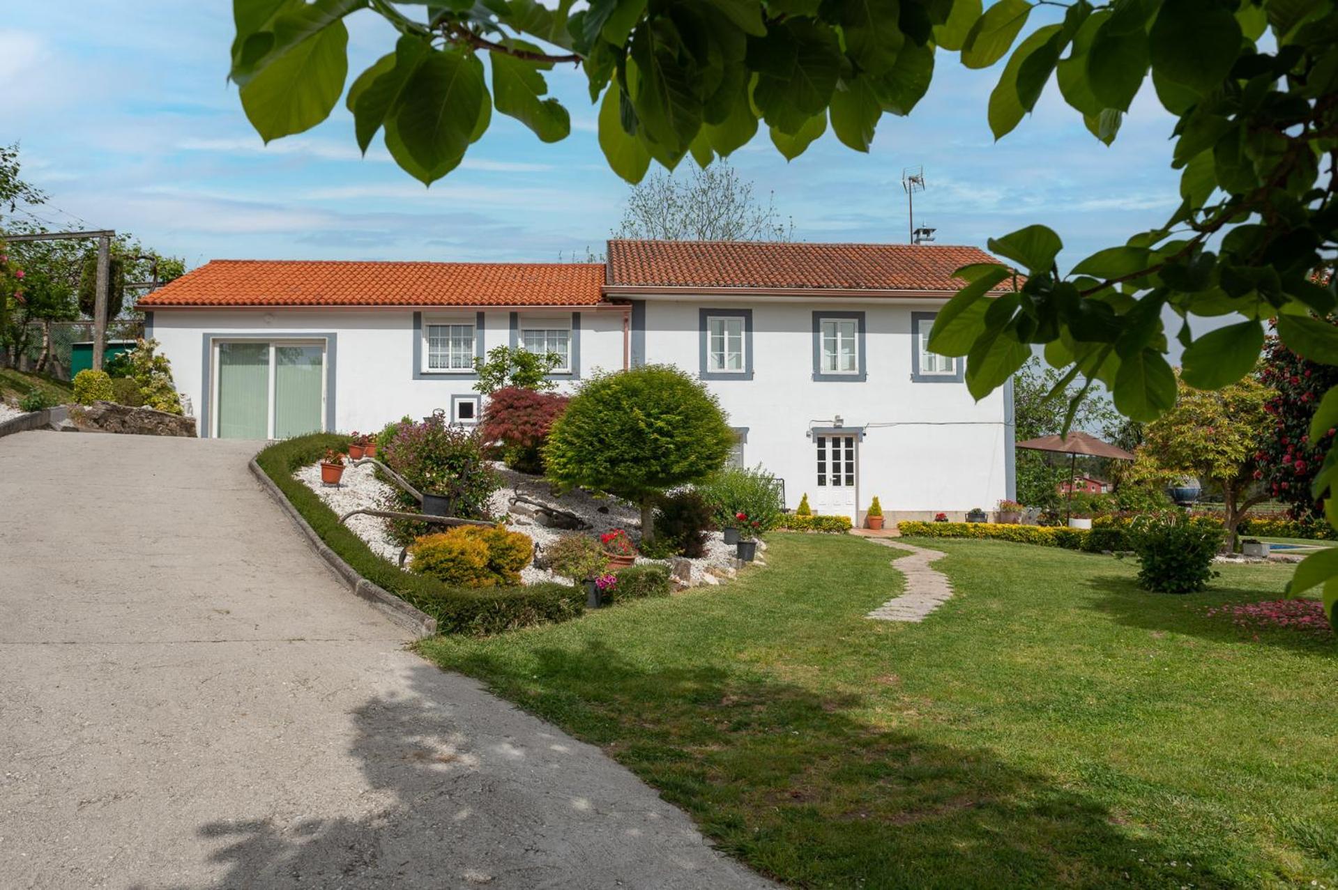 Casa Tarrio Con Piscina - Santiago De Compostela Villa Boqueixon ภายนอก รูปภาพ