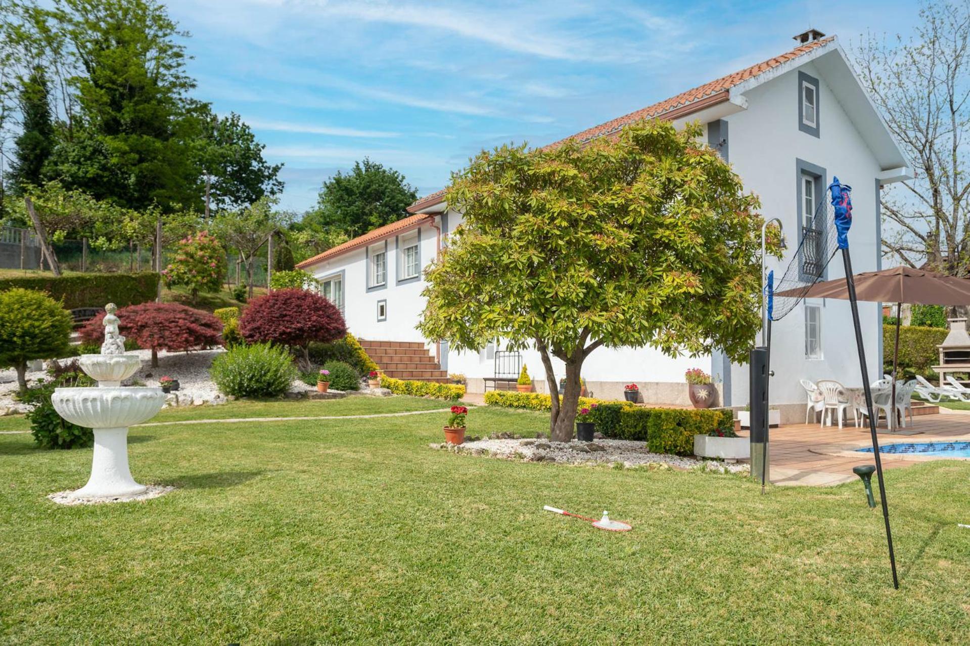 Casa Tarrio Con Piscina - Santiago De Compostela Villa Boqueixon ภายนอก รูปภาพ