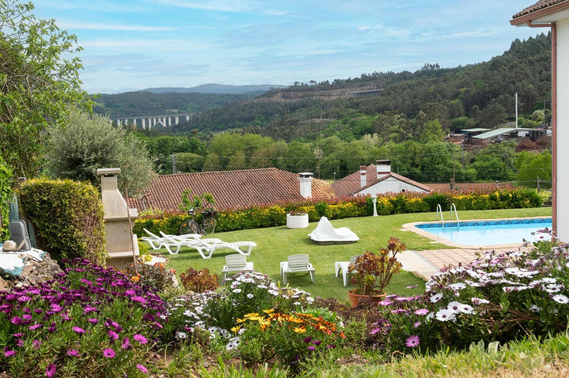 Casa Tarrio Con Piscina - Santiago De Compostela Villa Boqueixon ภายนอก รูปภาพ