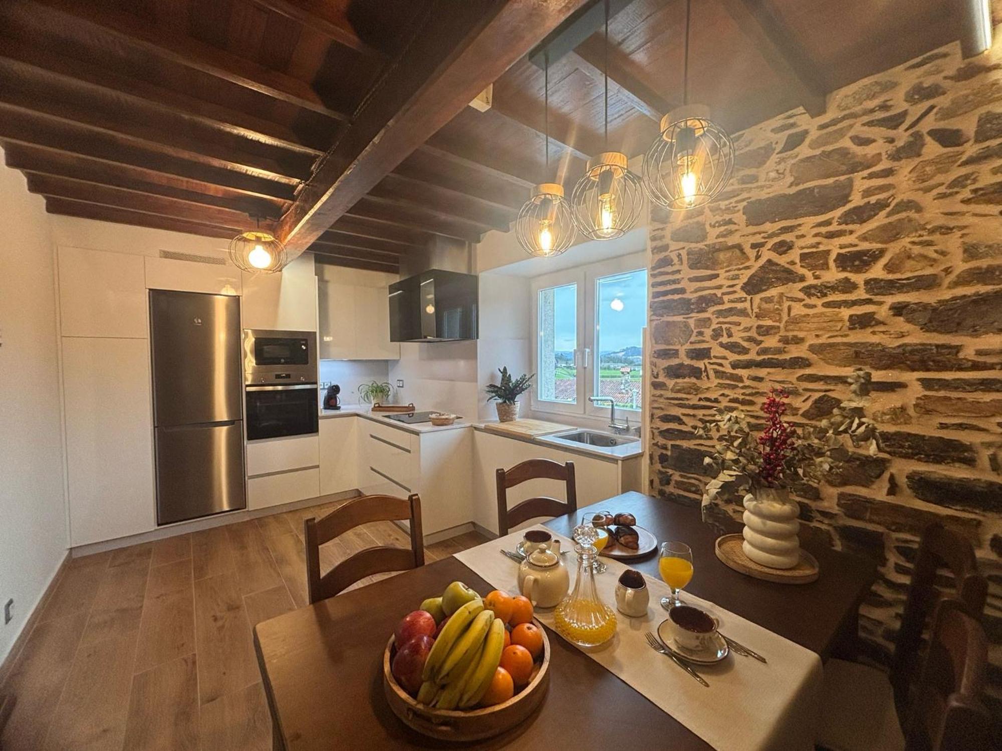 Casa Tarrio Con Piscina - Santiago De Compostela Villa Boqueixon ภายนอก รูปภาพ